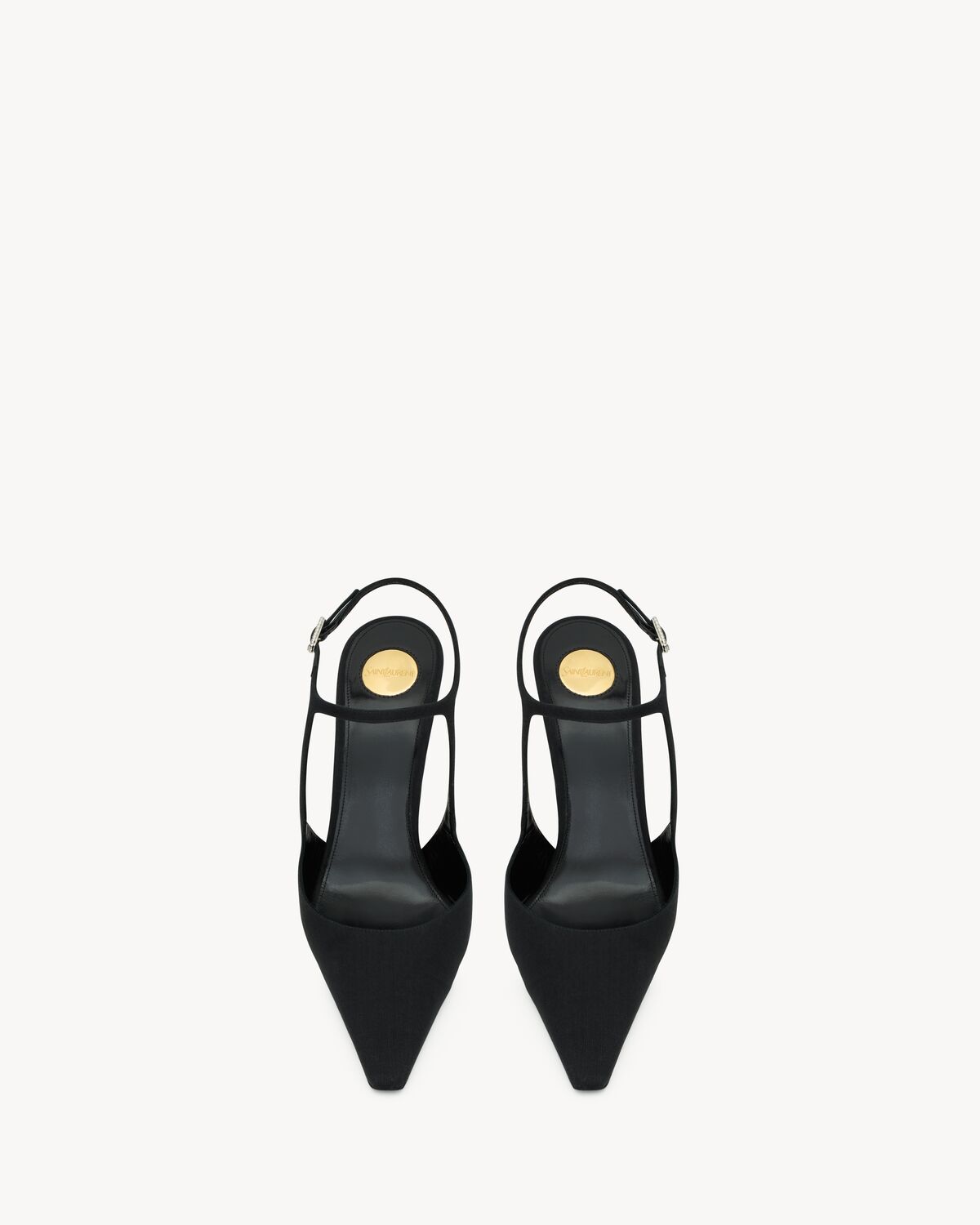manon pumps in shantung silk