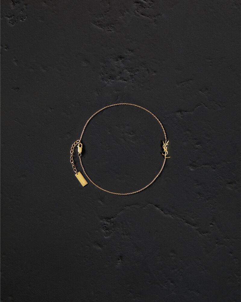 CASSANDRE ankle bracelet in 18K yellow gold