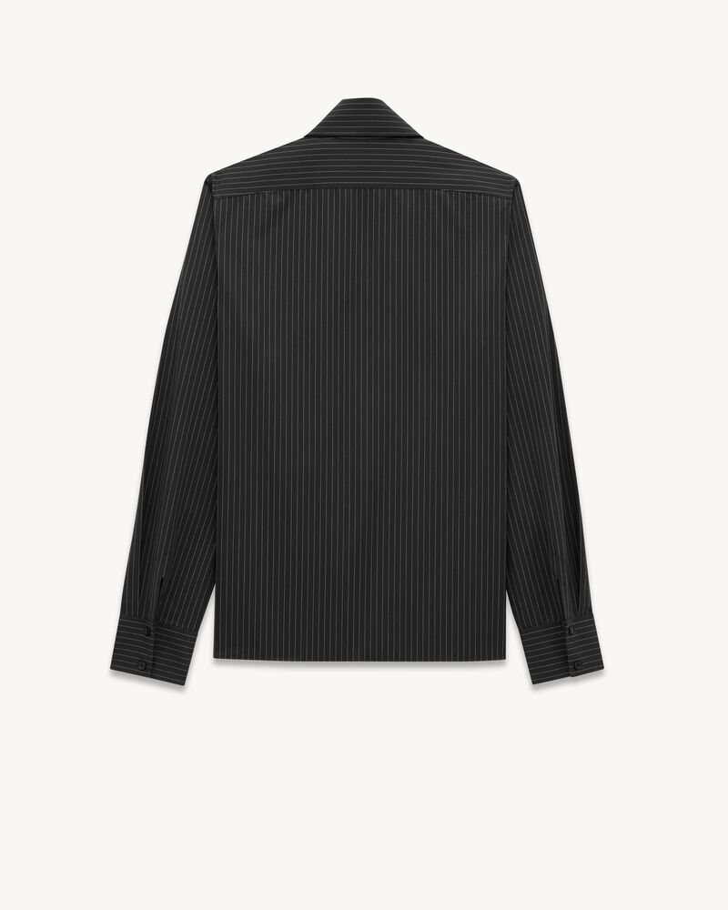 CASSANDRE shirt in striped poplin