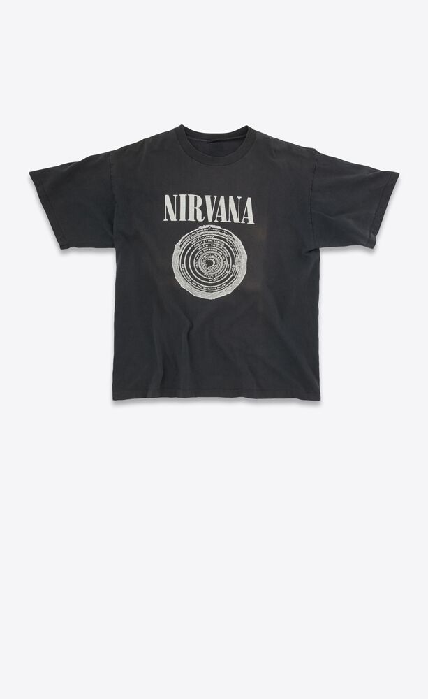 nirvana t-shirt in cotton