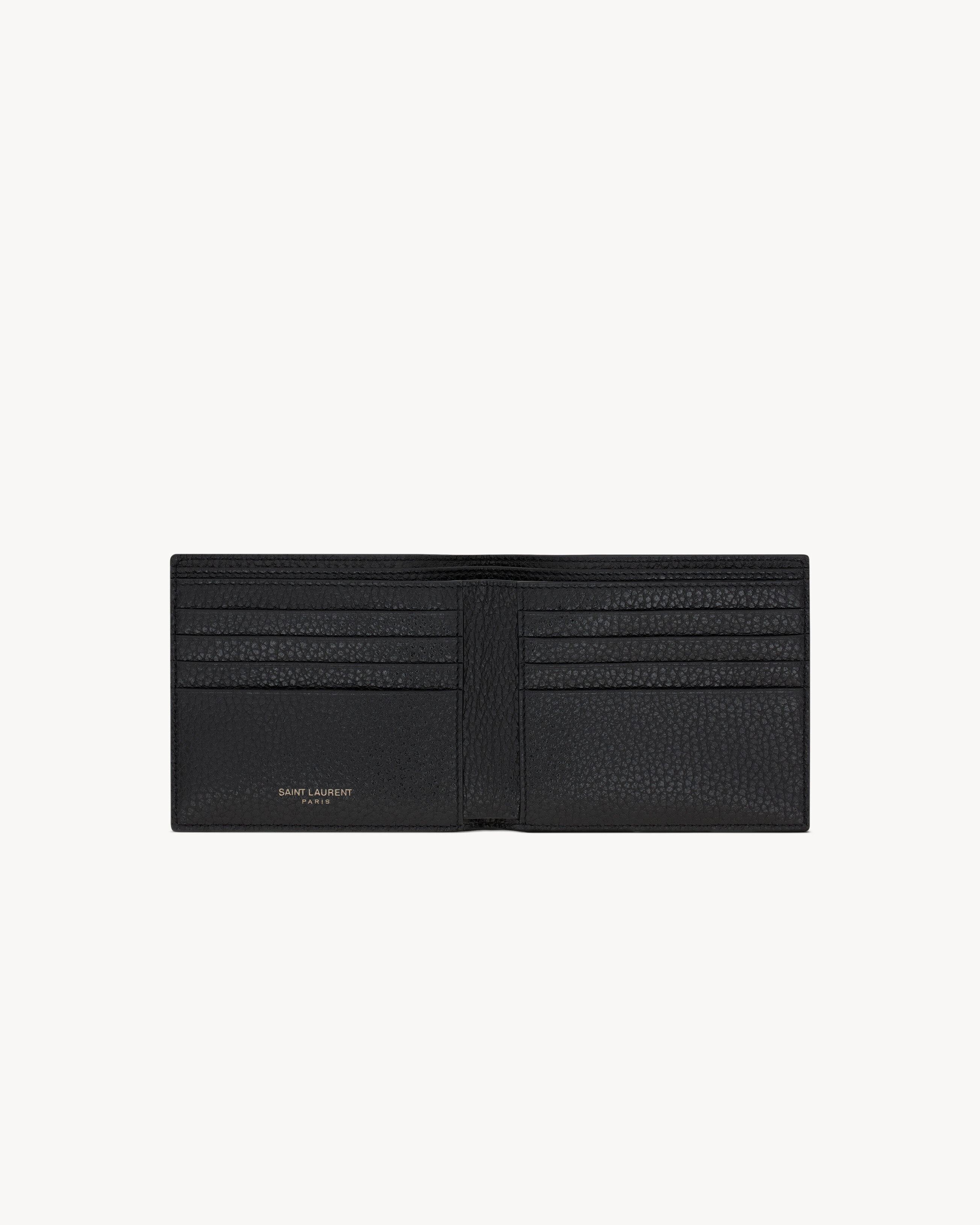 TINY CASSANDRE East/West Portemonnaie aus genarbtem Leder