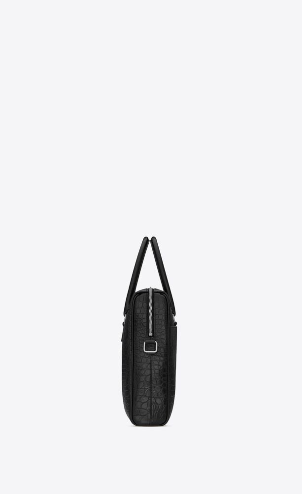 Yves Saint Laurent, Bags, Ysl Ipad Holder Crocodile Leather