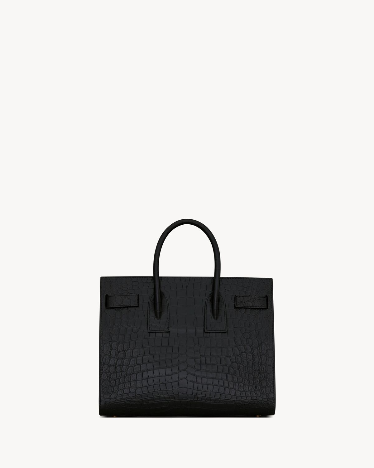 SAC DE JOUR IN EMBOSSED CROCODILE LEATHER - SMALL