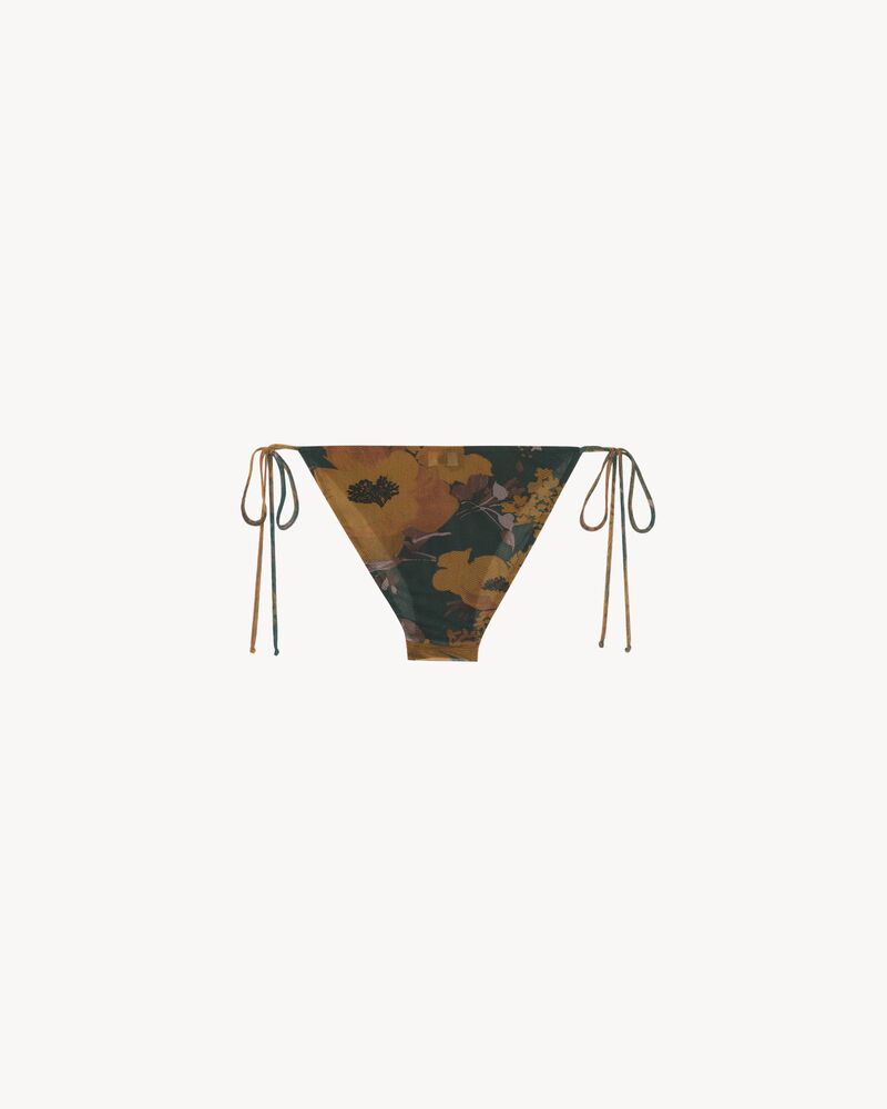 printed tied bottoms