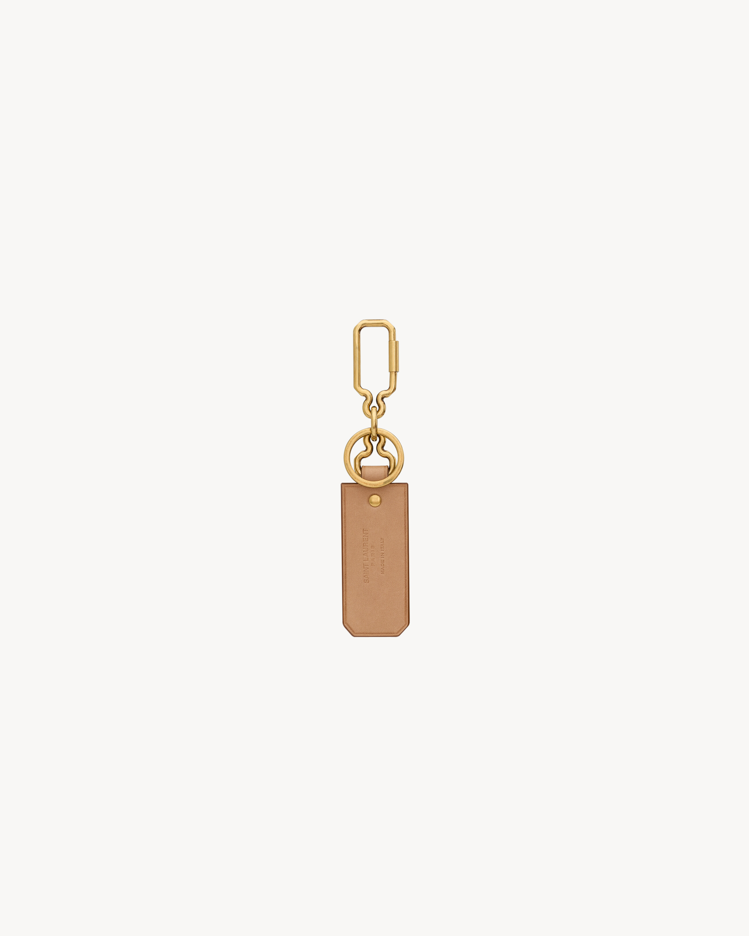 CASSANDRE SAINT LAURENT keyring in leather