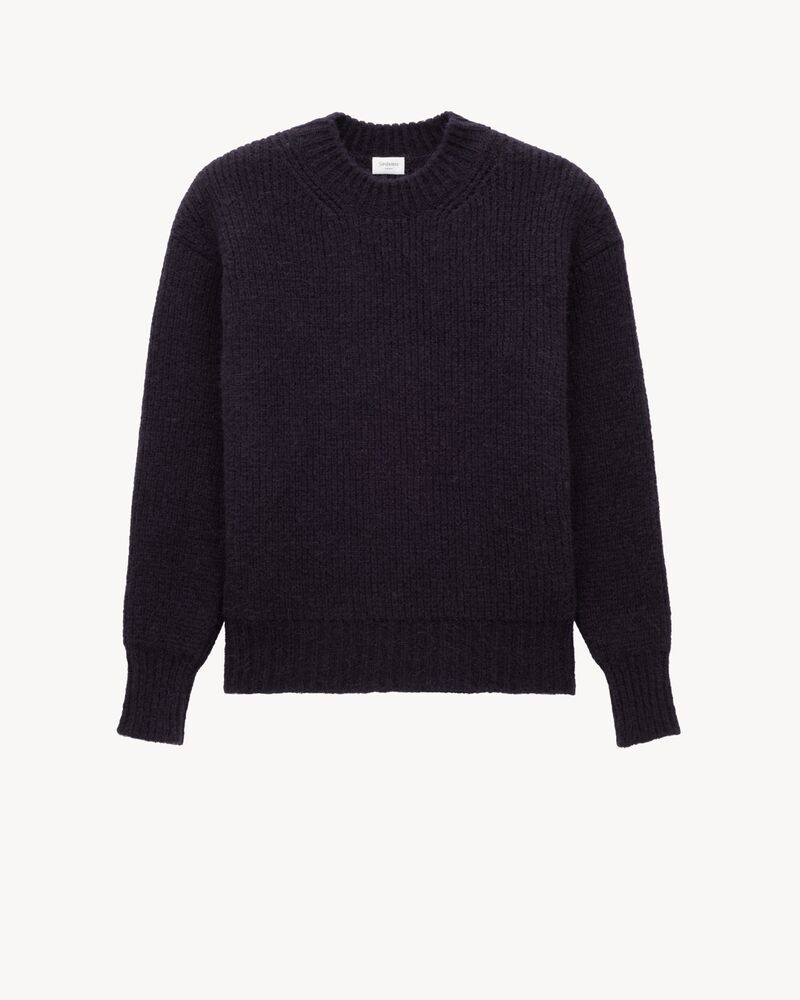 sweater in chunky knit