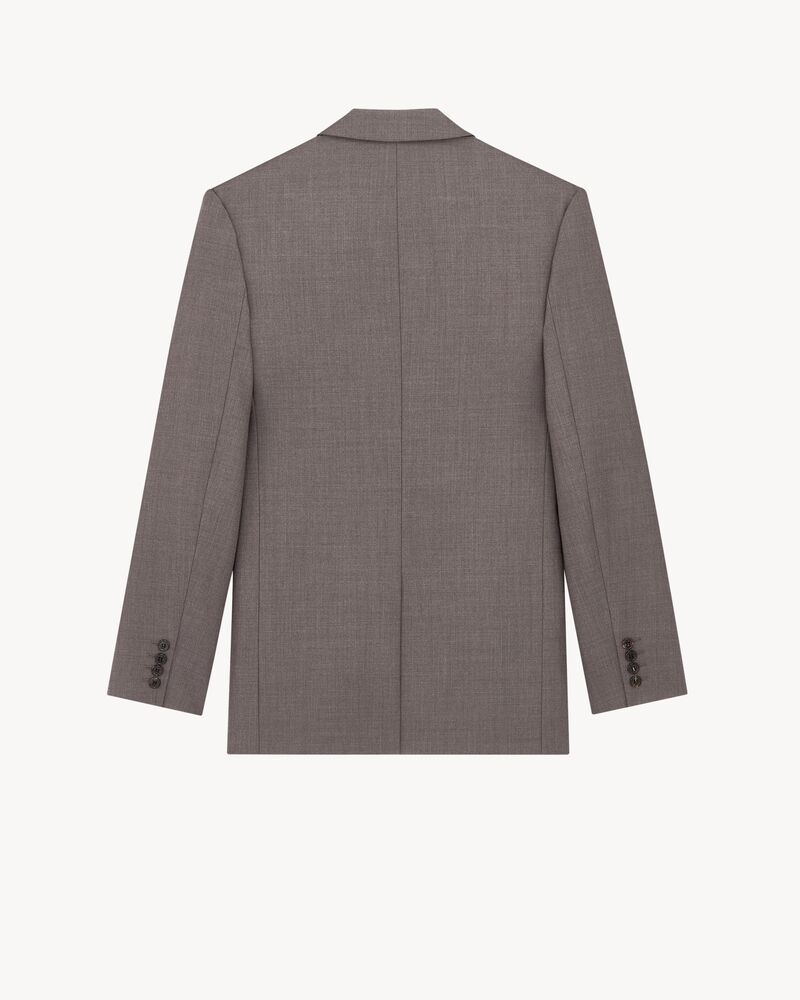 Yves jacket in wool chiné
