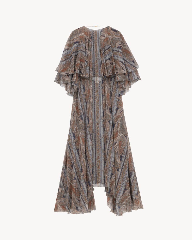バックレスドレス（シルクジョーゼット）