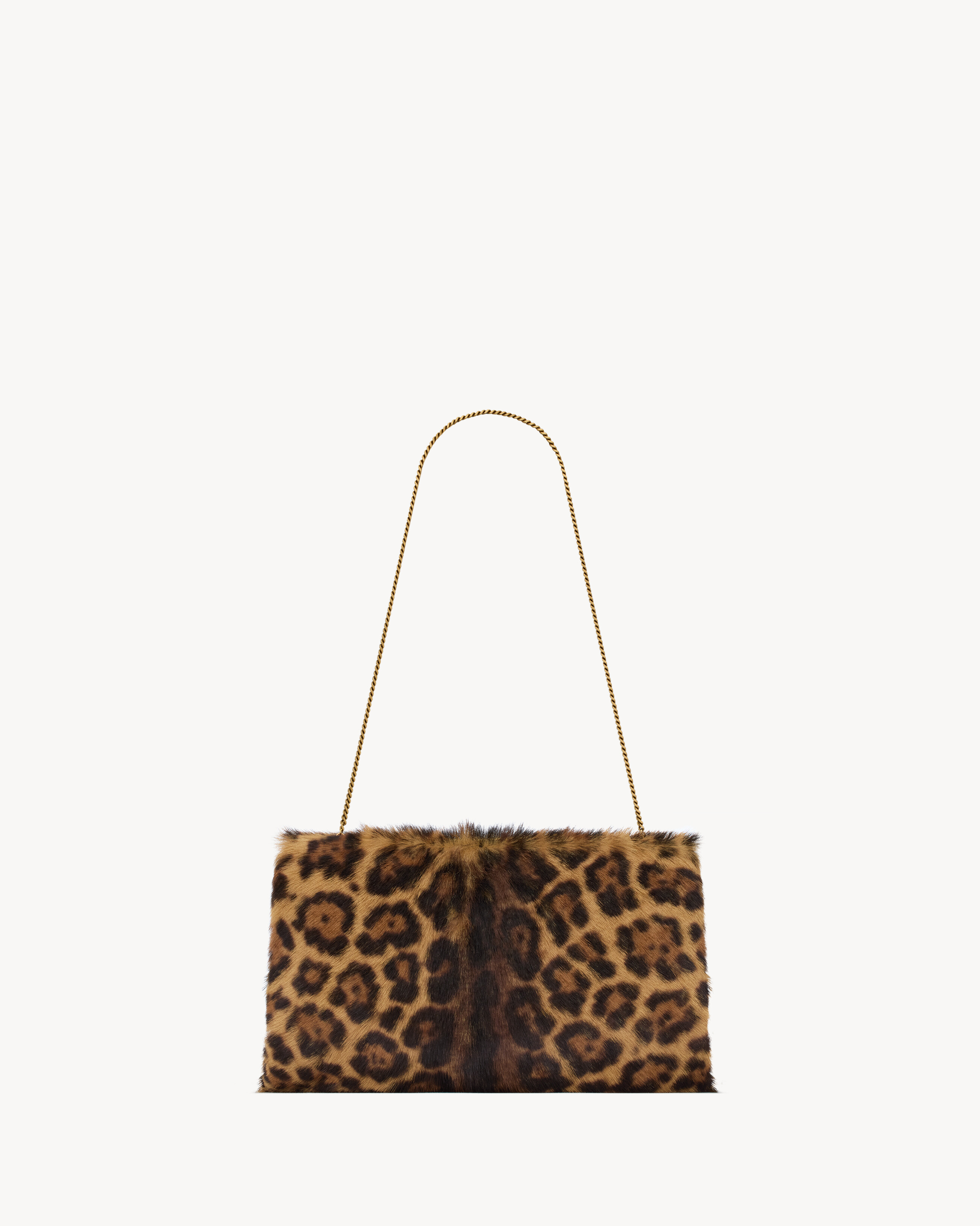 SAINT LAURENT CLUTCH large in pony hair leather