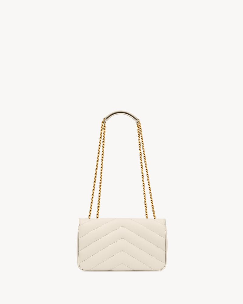 LOULOU small in MATELASSÉ lambskin