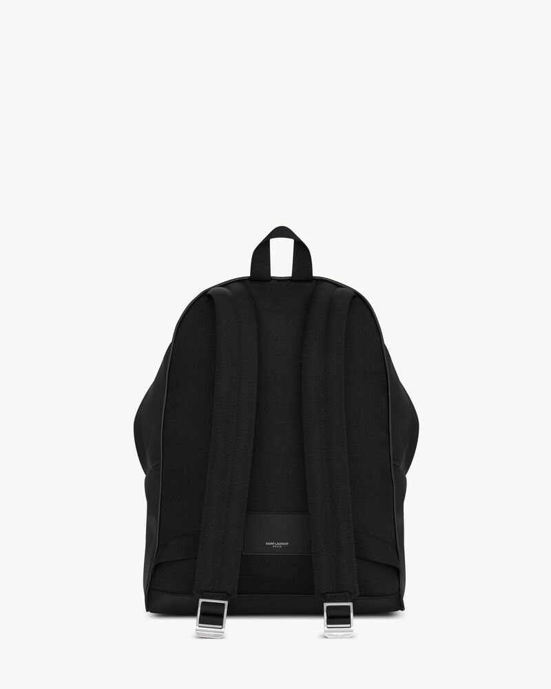 city backpack in matte leather