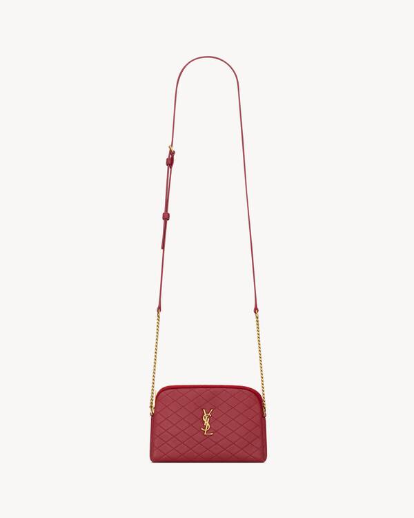 GABY zipped pouch in lambskin
