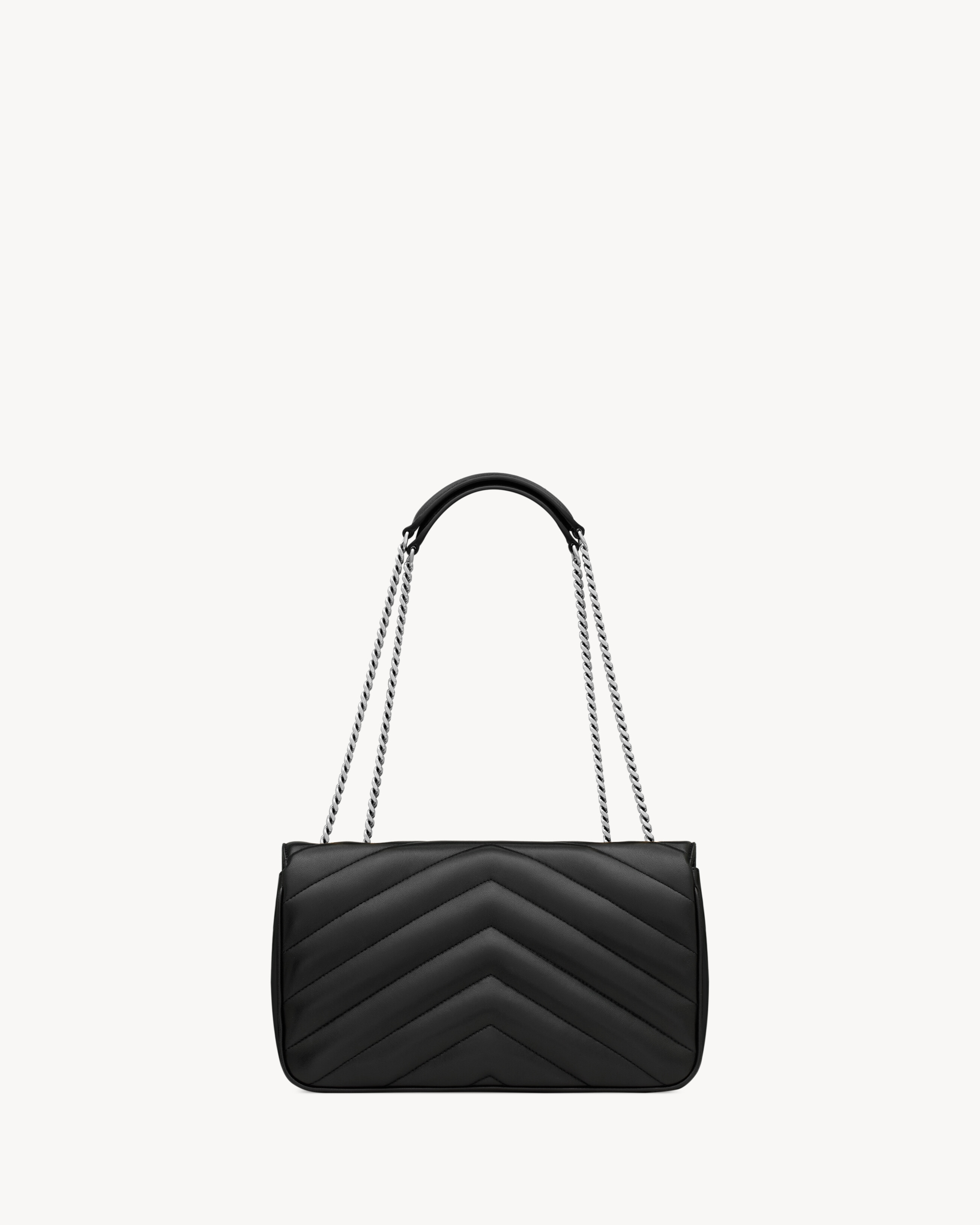 LOULOU medium in MATELASSÉ lambskin