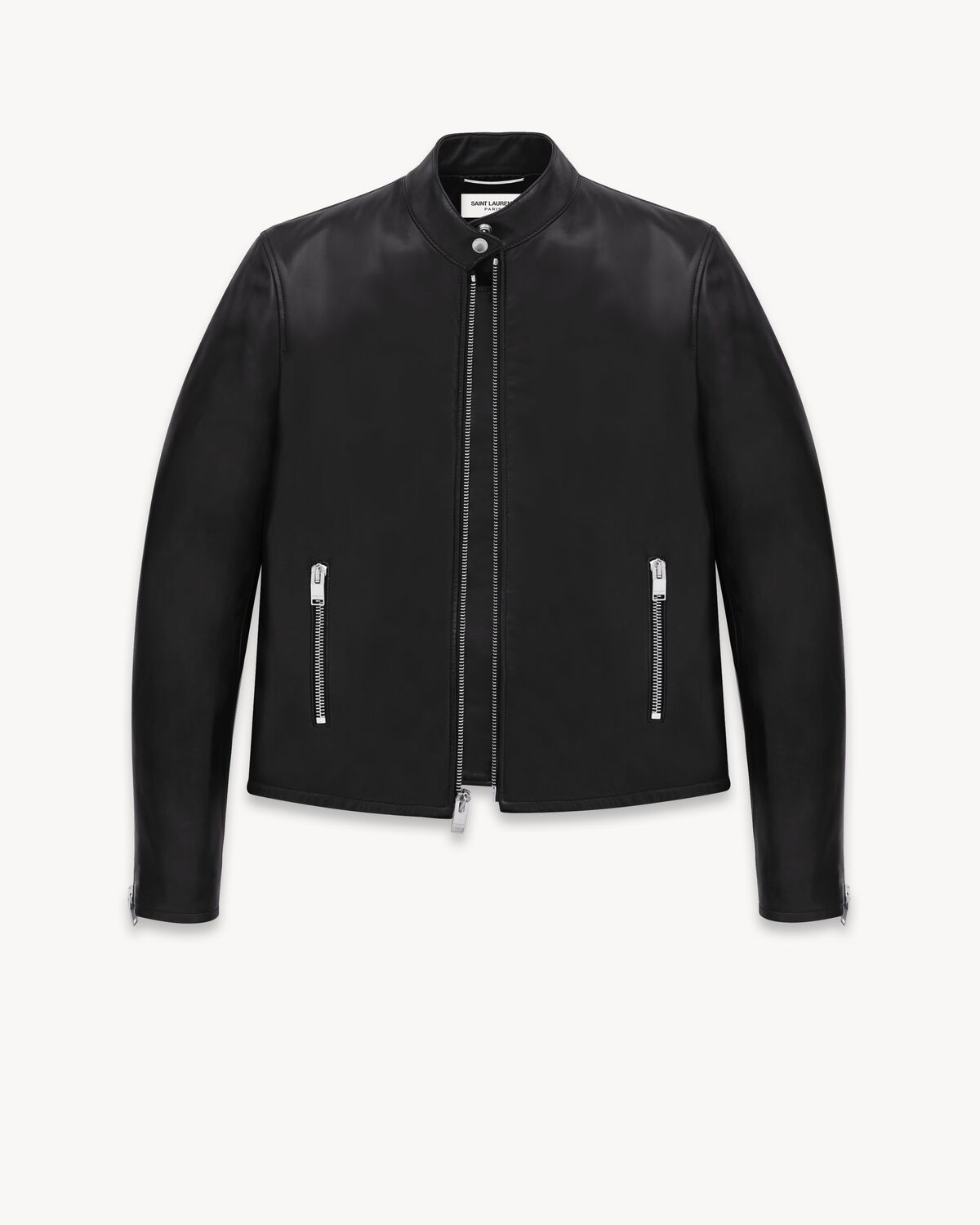 racing jacket in leather