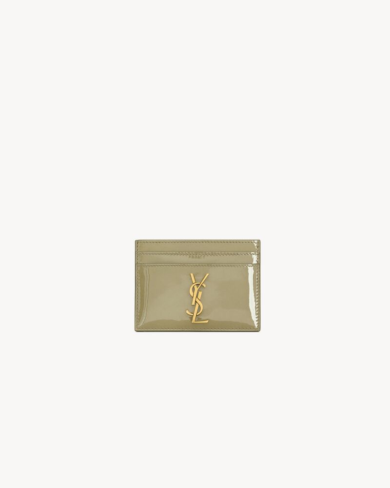 CASSANDRE card case in patent leather