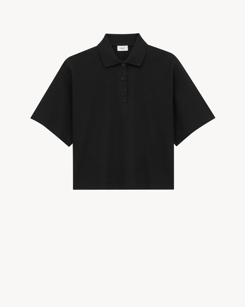 CASSANDRE polo shirt in piqué