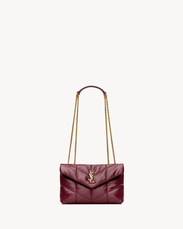 パファー トイ（シャイニーレザー） ボルドー | Saint Laurent | YSL JA-JP