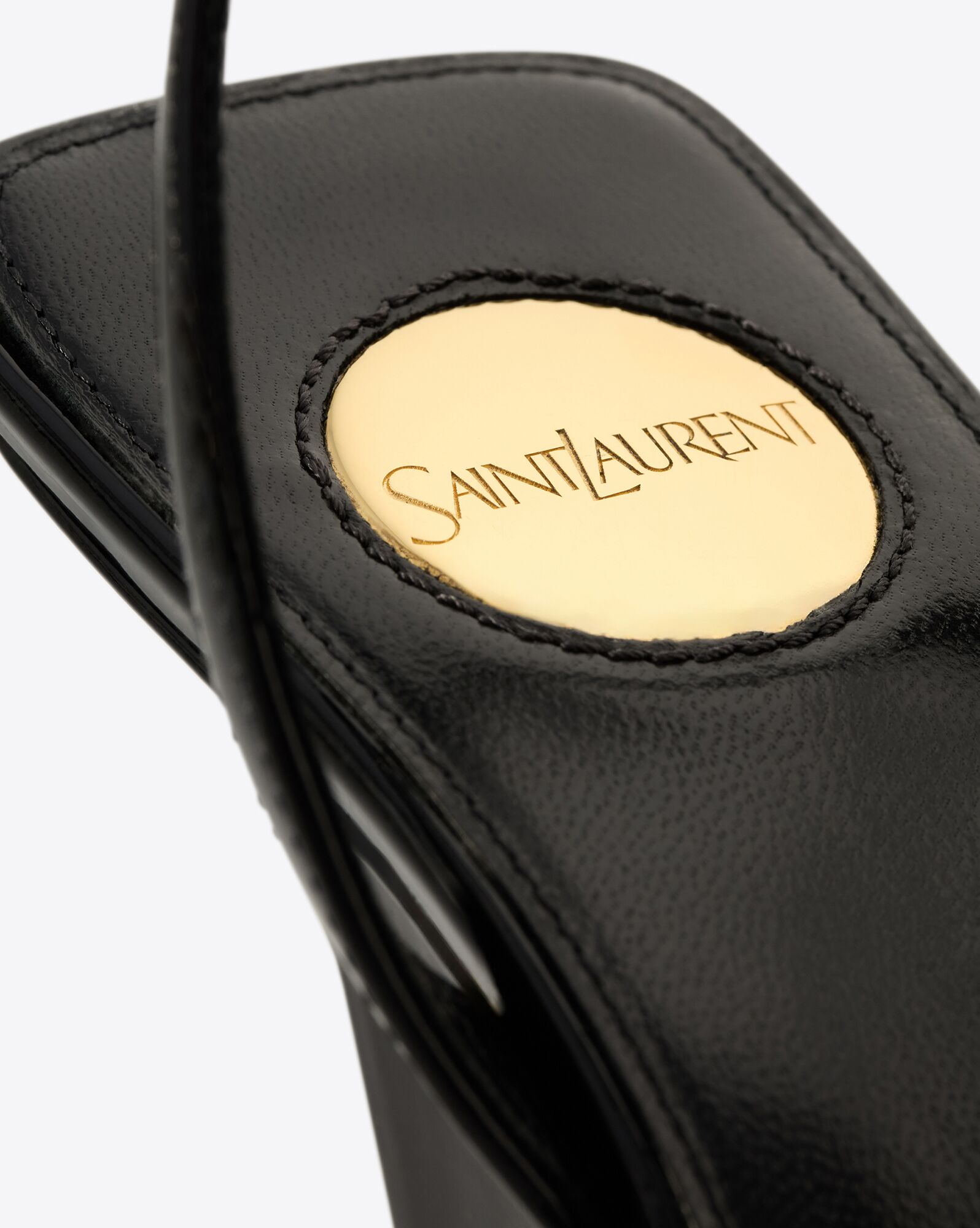 LA SCANDALE wedges in patent leather