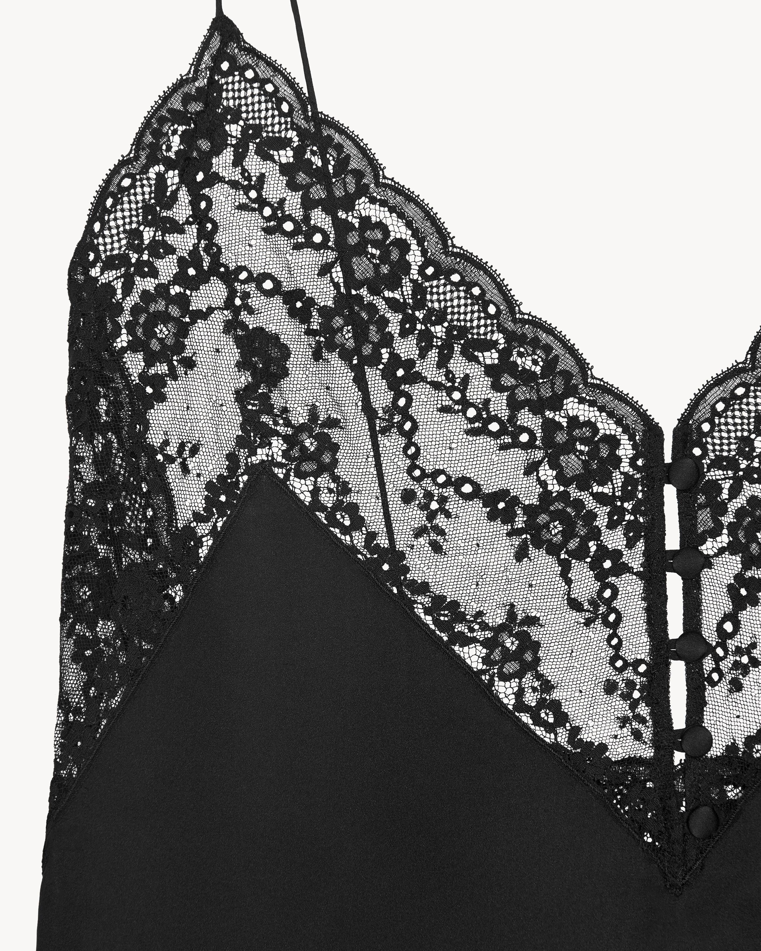 桑蚕丝缎面绉缎蕾丝上衣