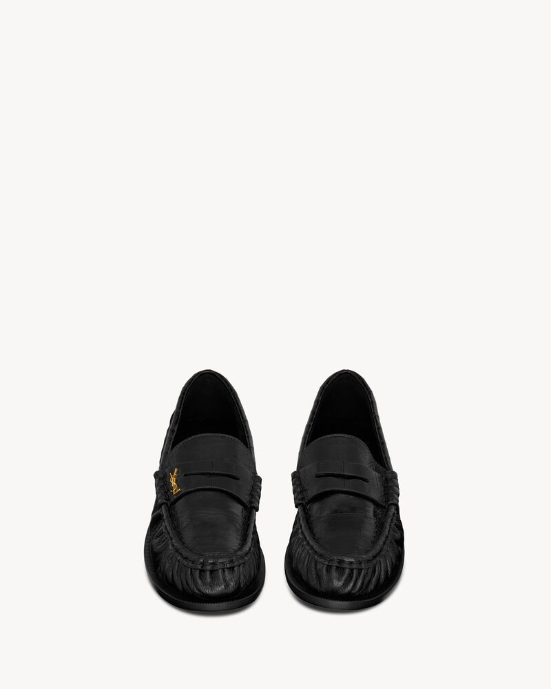 LE LOAFER penny slippers in eel