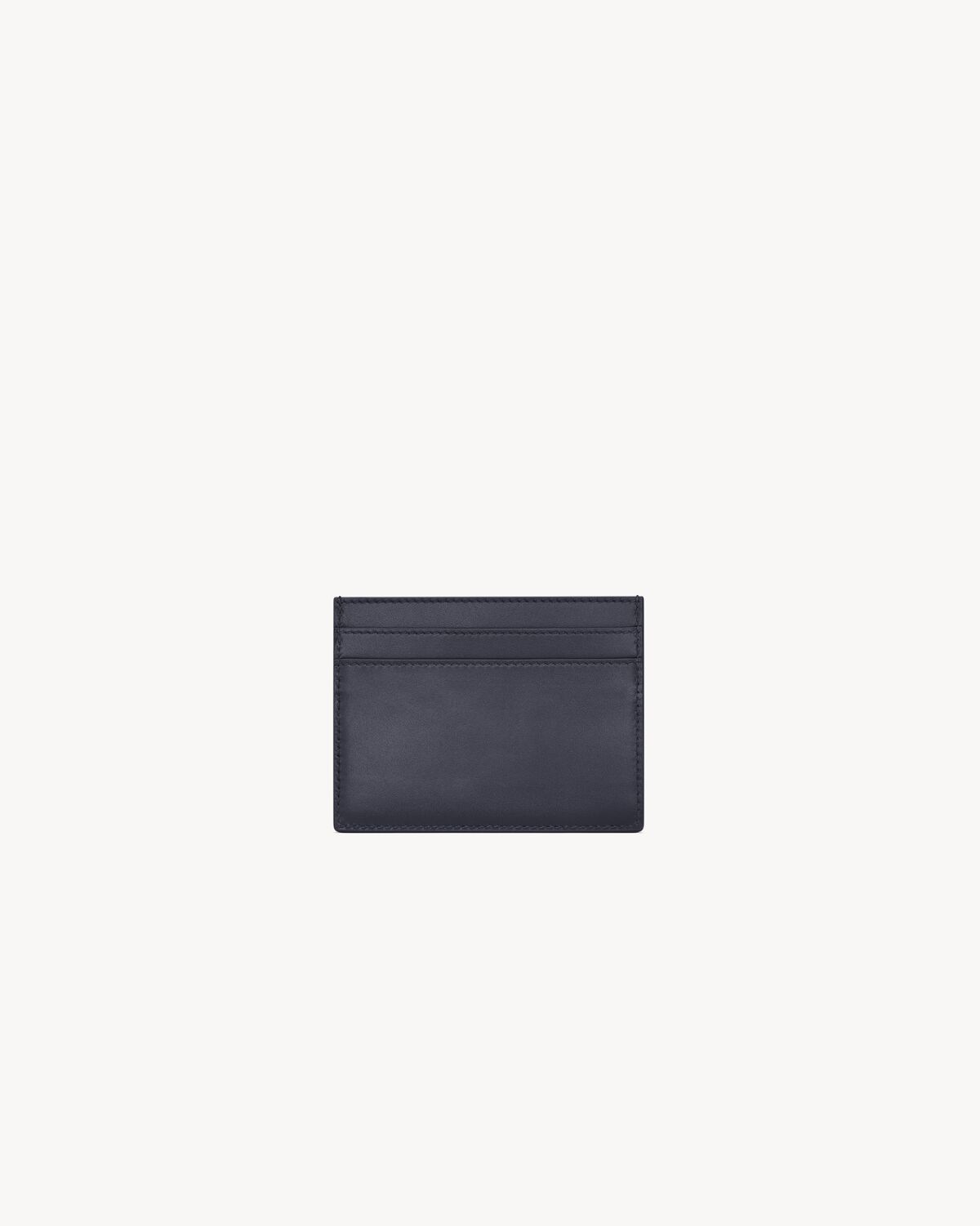 saint laurent paris card case in smooth leather