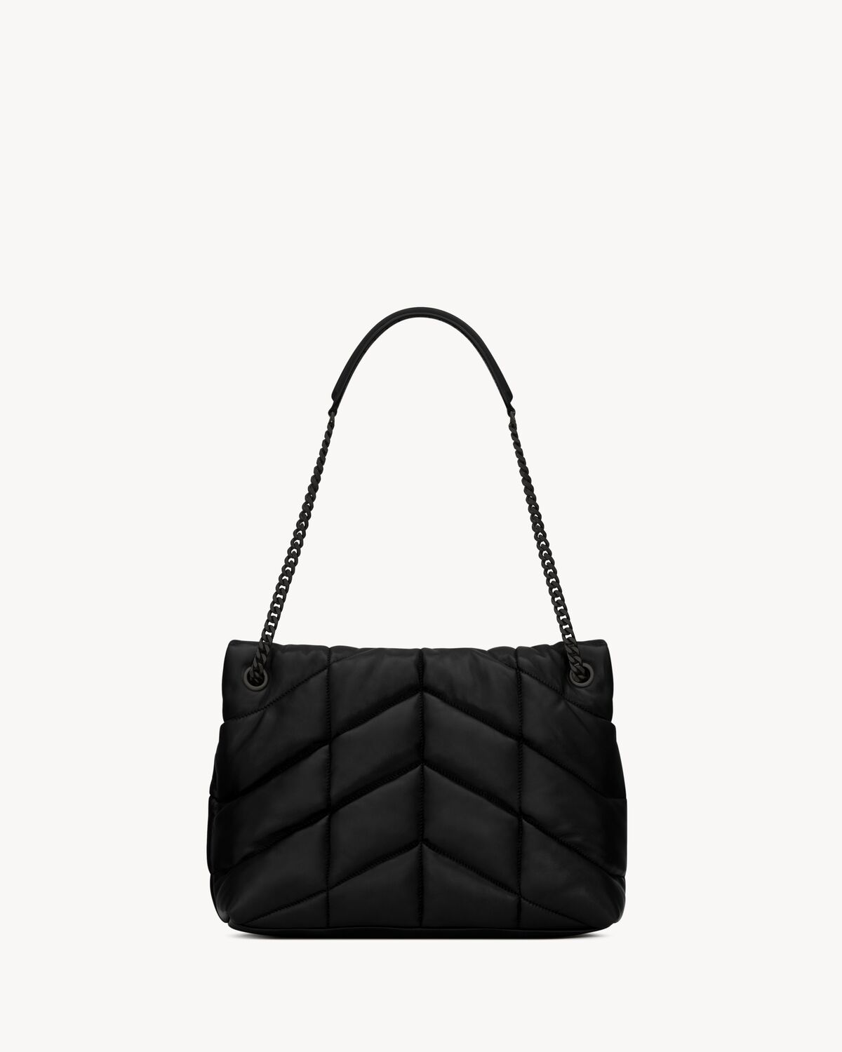 생로랑 나파 가죽 푸퍼 미디엄 숄더백 5774751EL081000