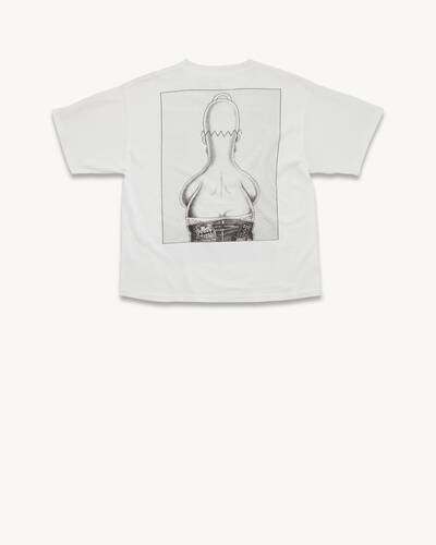 homer simpson t-shirt in cotton