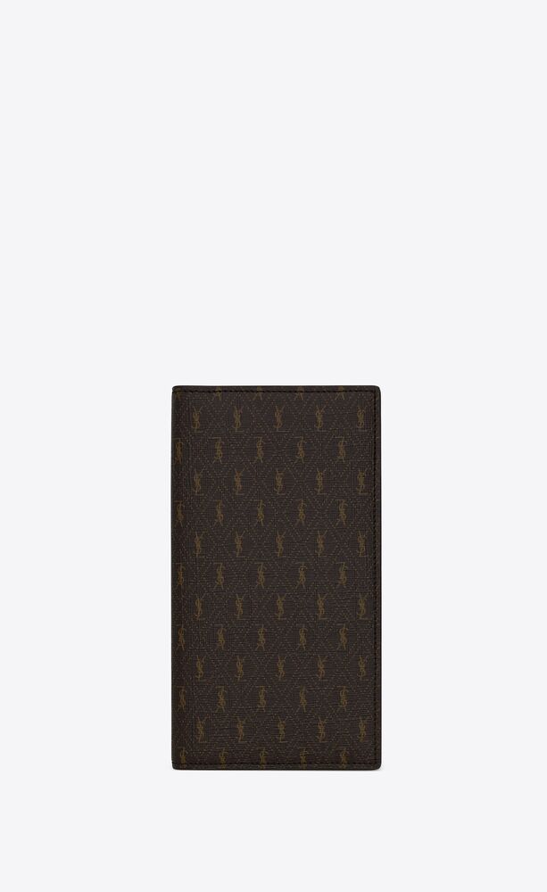 le monogramme continental wallet in monogram canvas and smooth leather