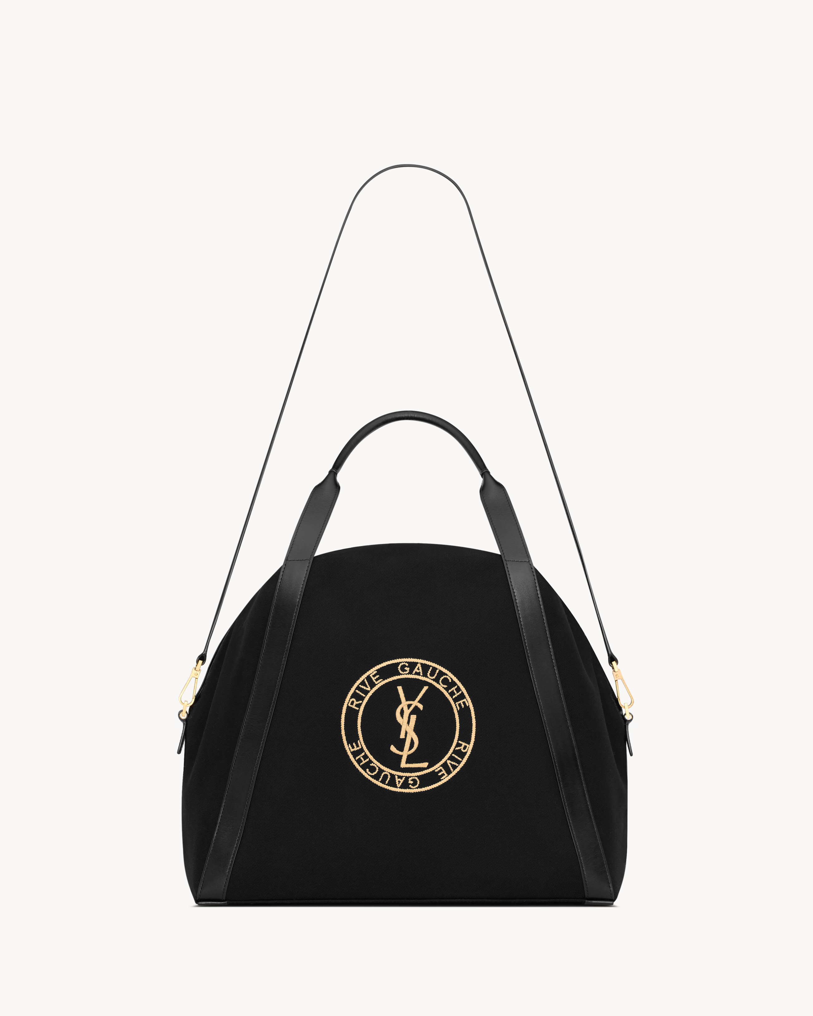 RIVE GAUCHE bowling tote in canvas