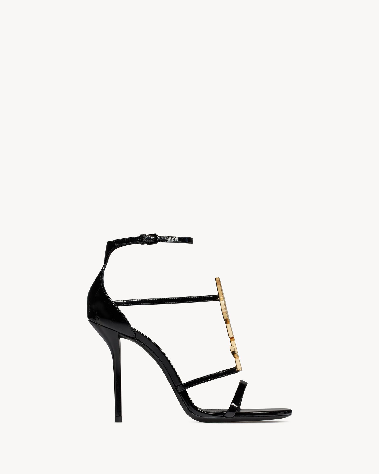 Cassandra sandals in patent leather | Saint Laurent | YSL.com