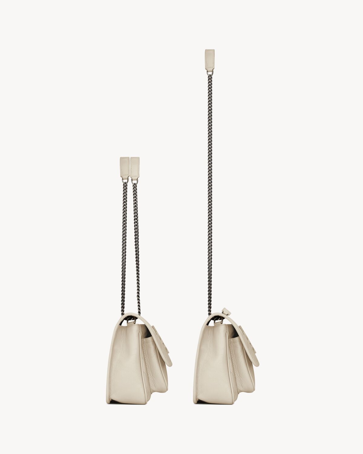 생로랑 빈티지 가죽 소재의 니키 베이비 숄더백 6331600EN049207