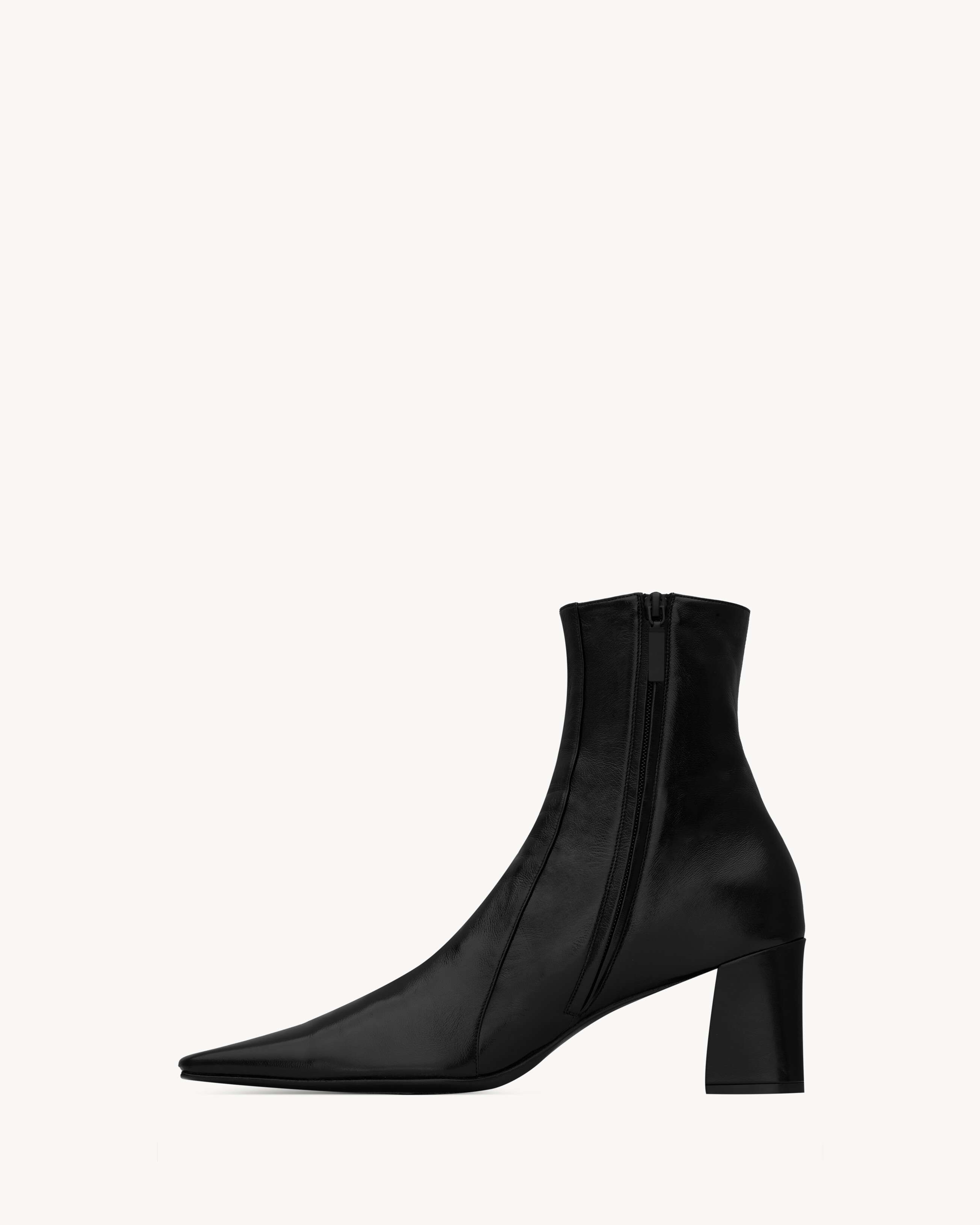 RAINER boots in smooth leather