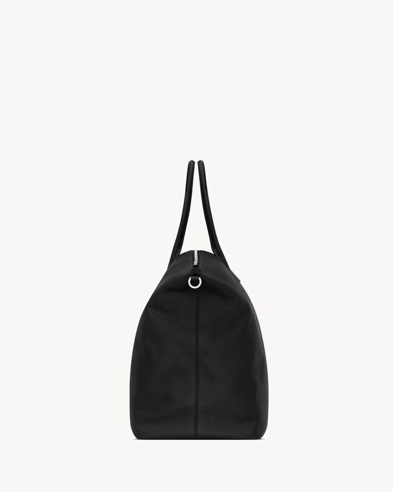Bowling Tote de piel granulada
