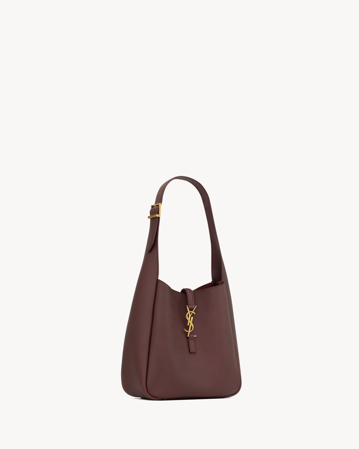 생로랑 LE 5 À 7 그레인드 가죽 서플 스몰 숄더백 713938AAAUQ6475