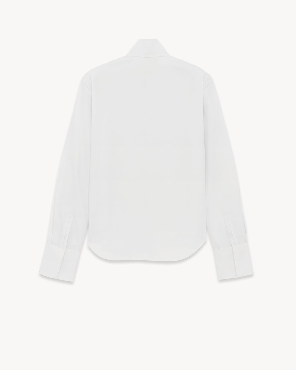 Pleated Shirt in Poplin