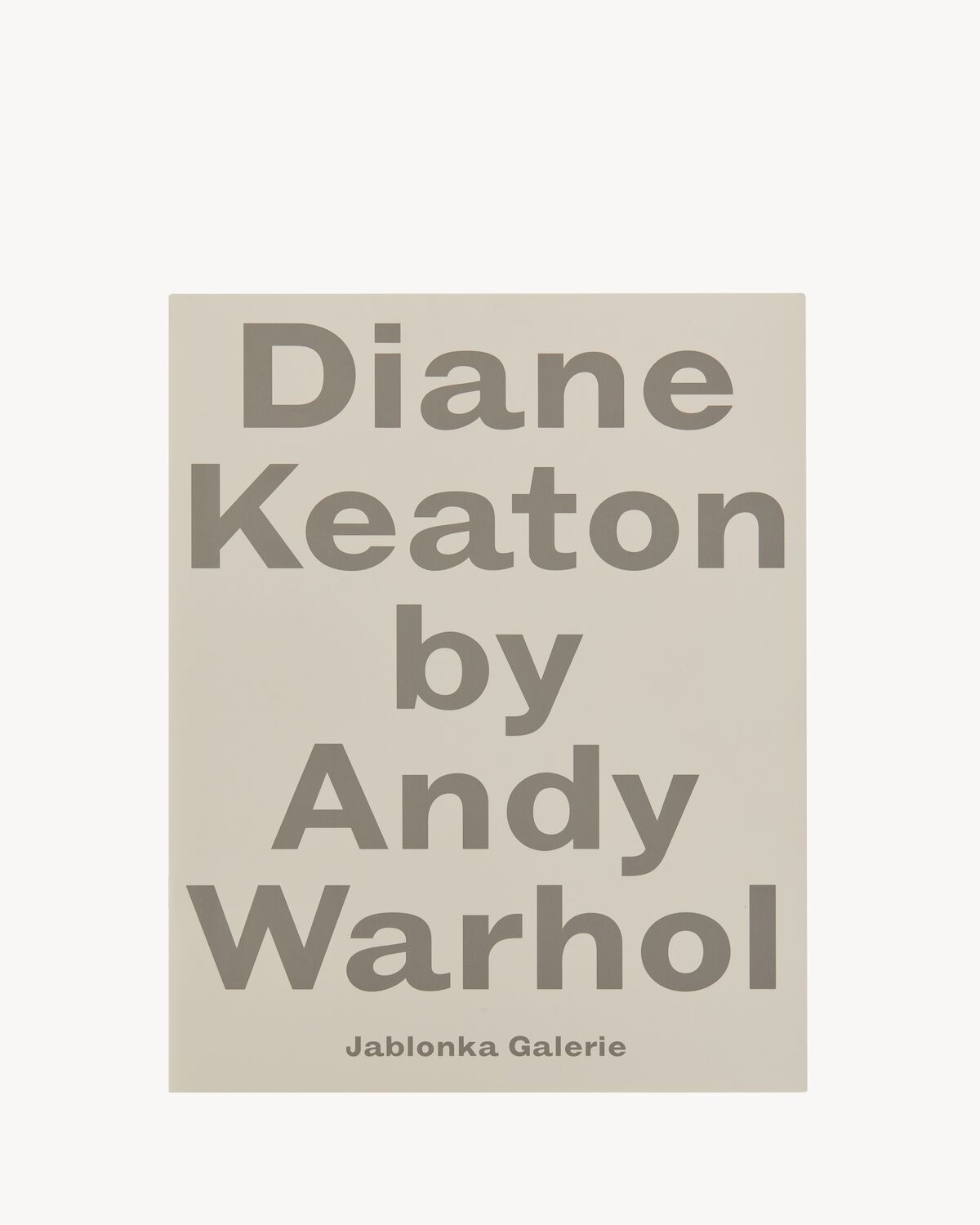 ANDY WARHOL  « DIANE KEATON »