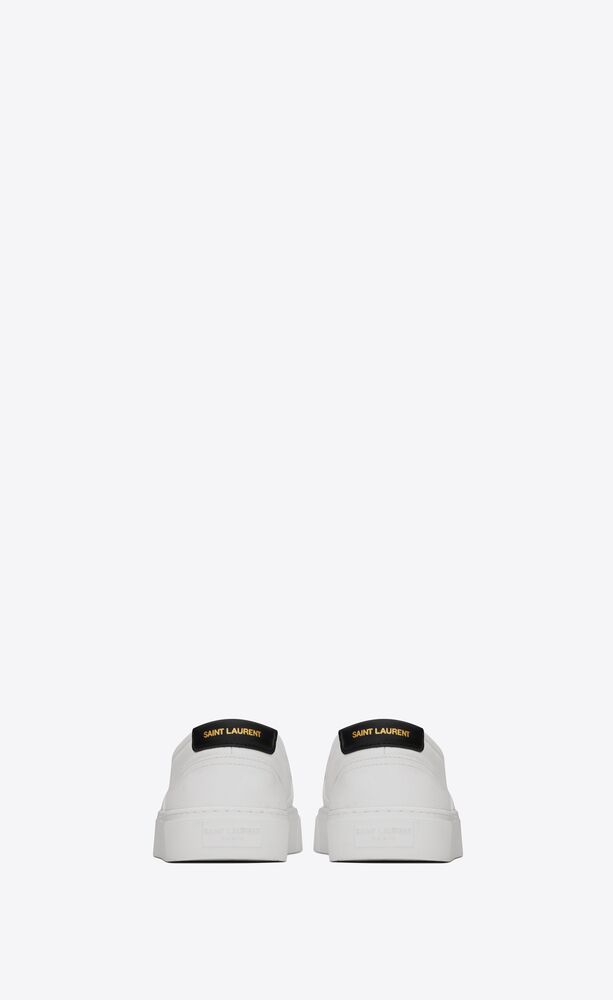 VENICE slip-on sneakers in canvas and leather | Saint Laurent 