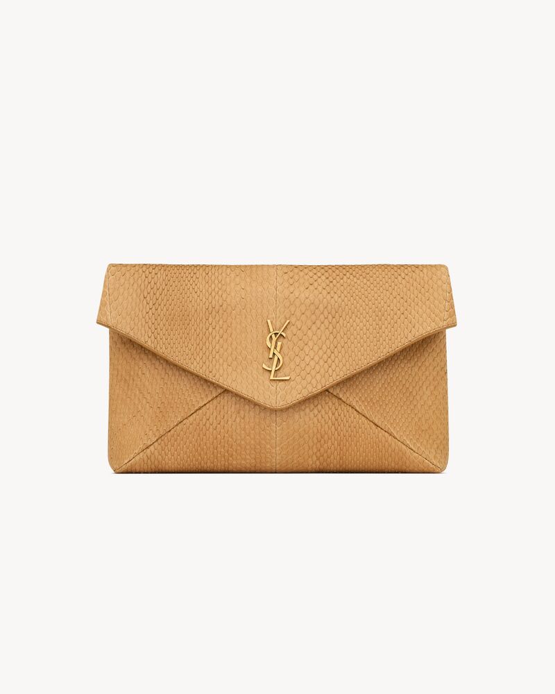 Pochette Envelope grande CASSANDRE in pitone