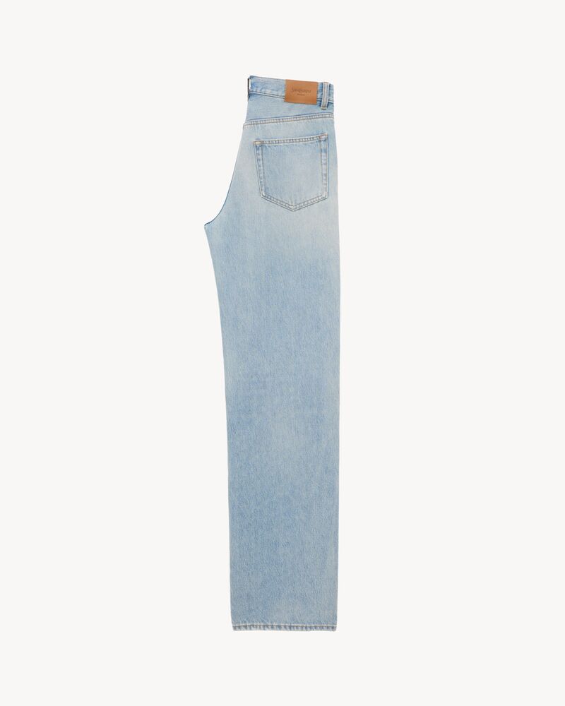 baggy jeans in michigan blue denim