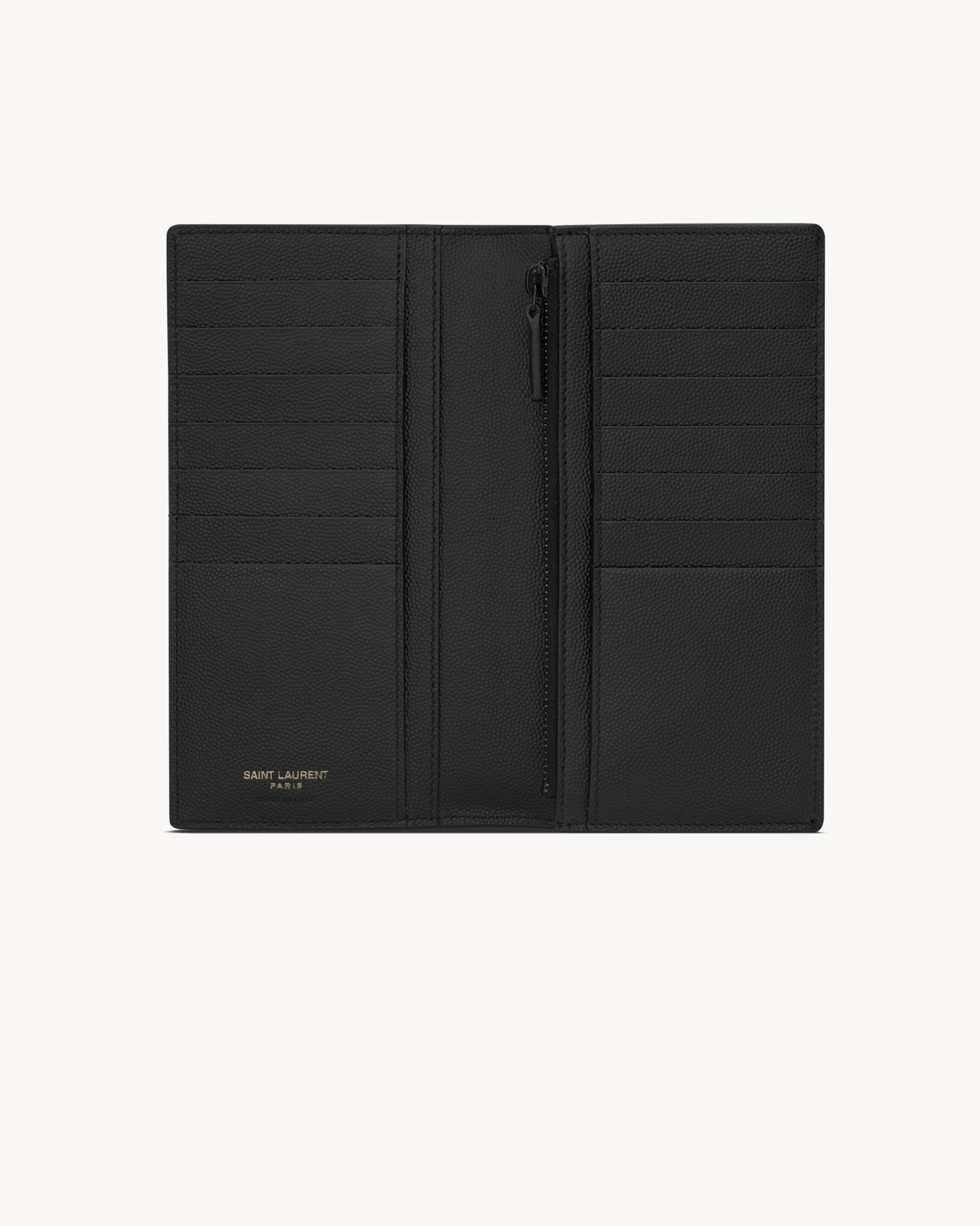 CASSANDRE continental wallet in grain de poudre leather