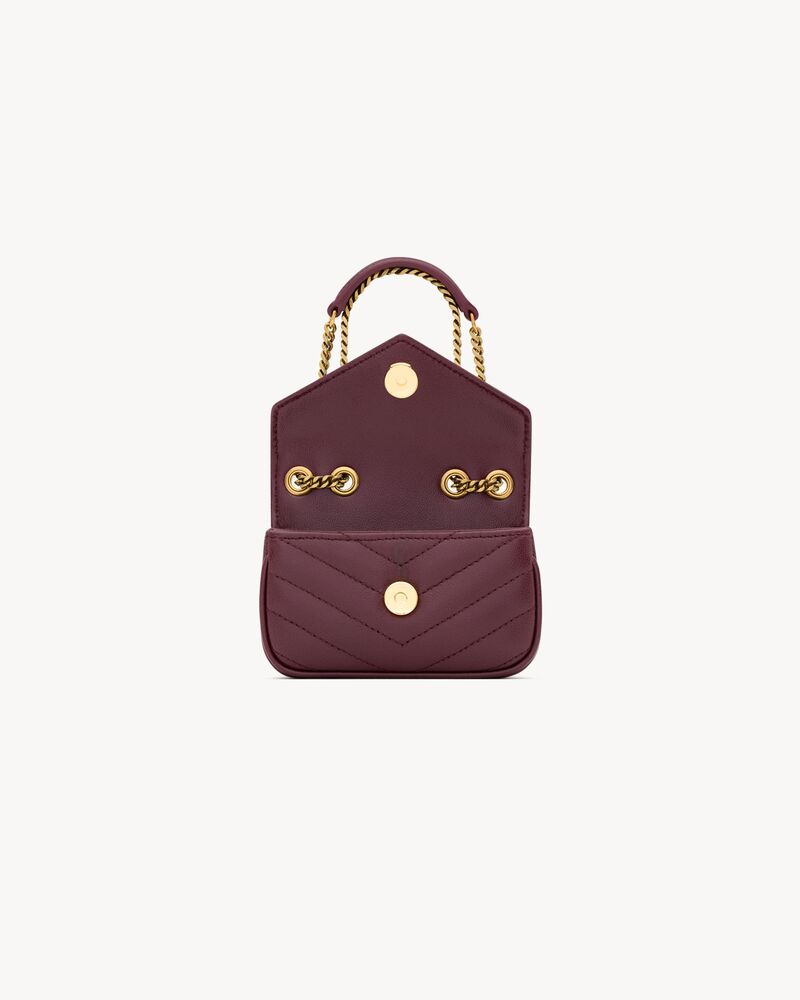LOULOU micro bag in lambskin