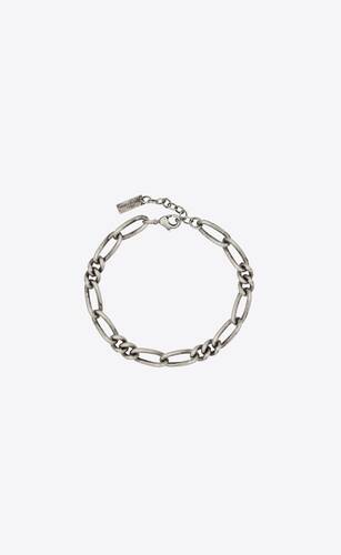 large figaro chain bracelet in metal
