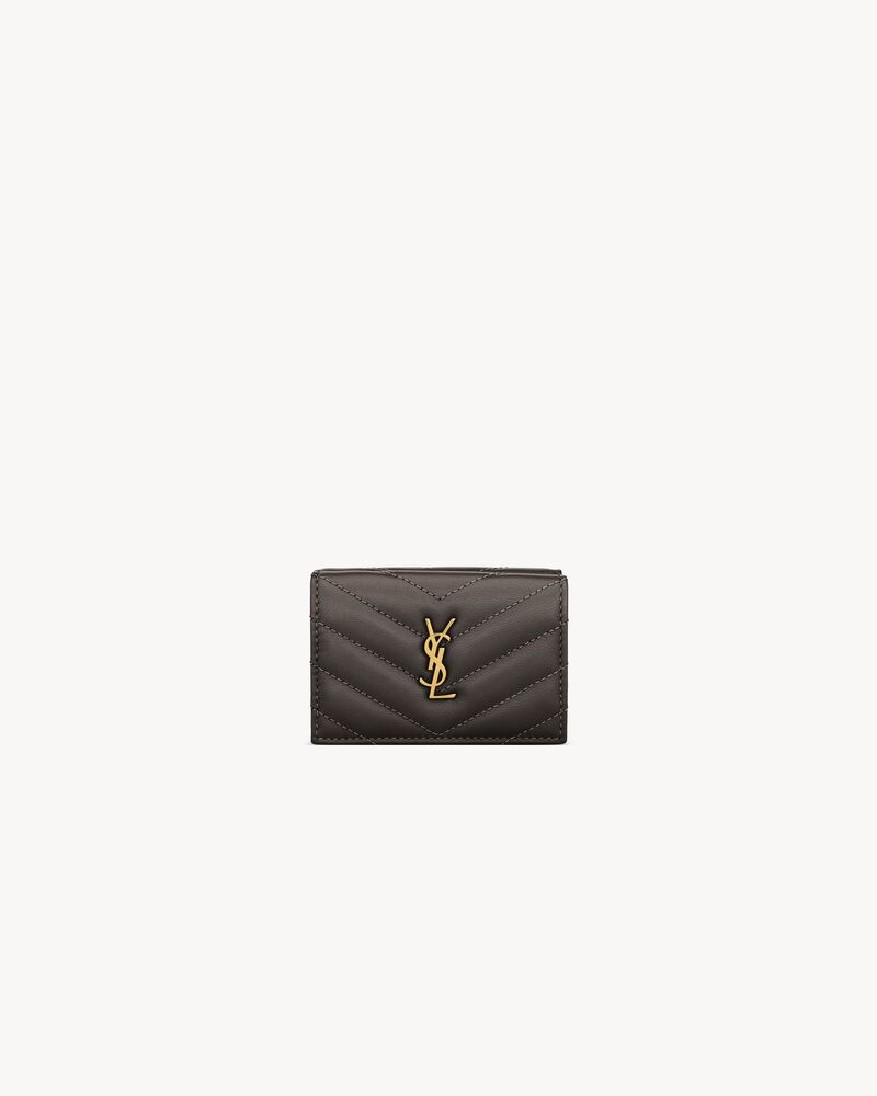 CASSANDRE origami tiny wallet in lambskin