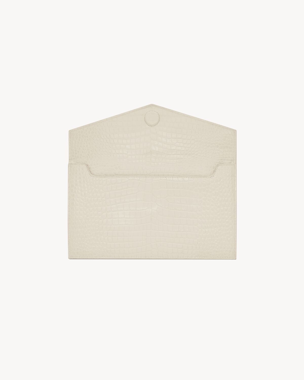 생로랑 크로커다일 엠보싱 샤인 가죽 업타운 파우치 565739DND0J9207