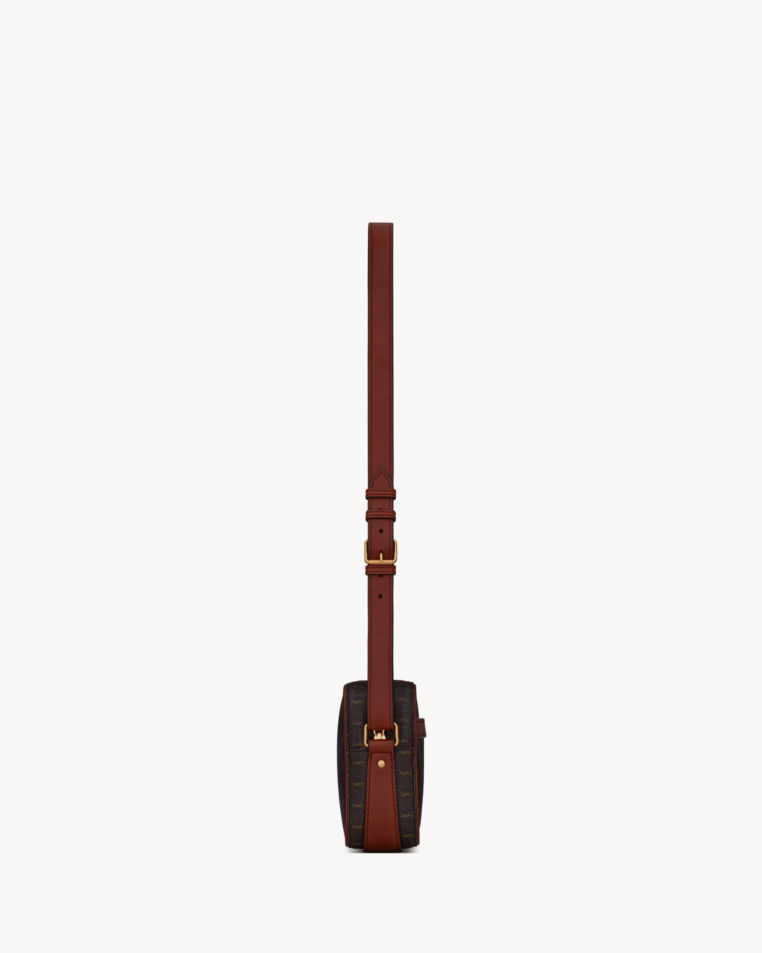 LE MONOGRAMME SAC CAMÉRA EN TOILE CASSANDRE ET CUIR LISSE