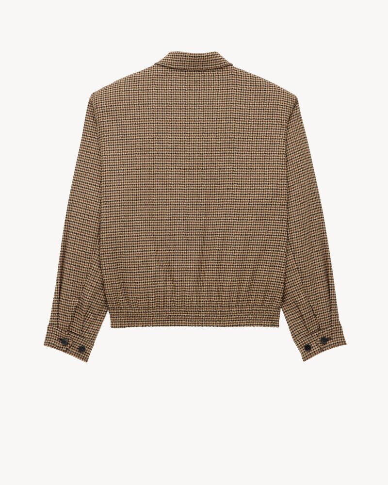 パデッドジャケット（千鳥格子） | Saint Laurent サンローラン