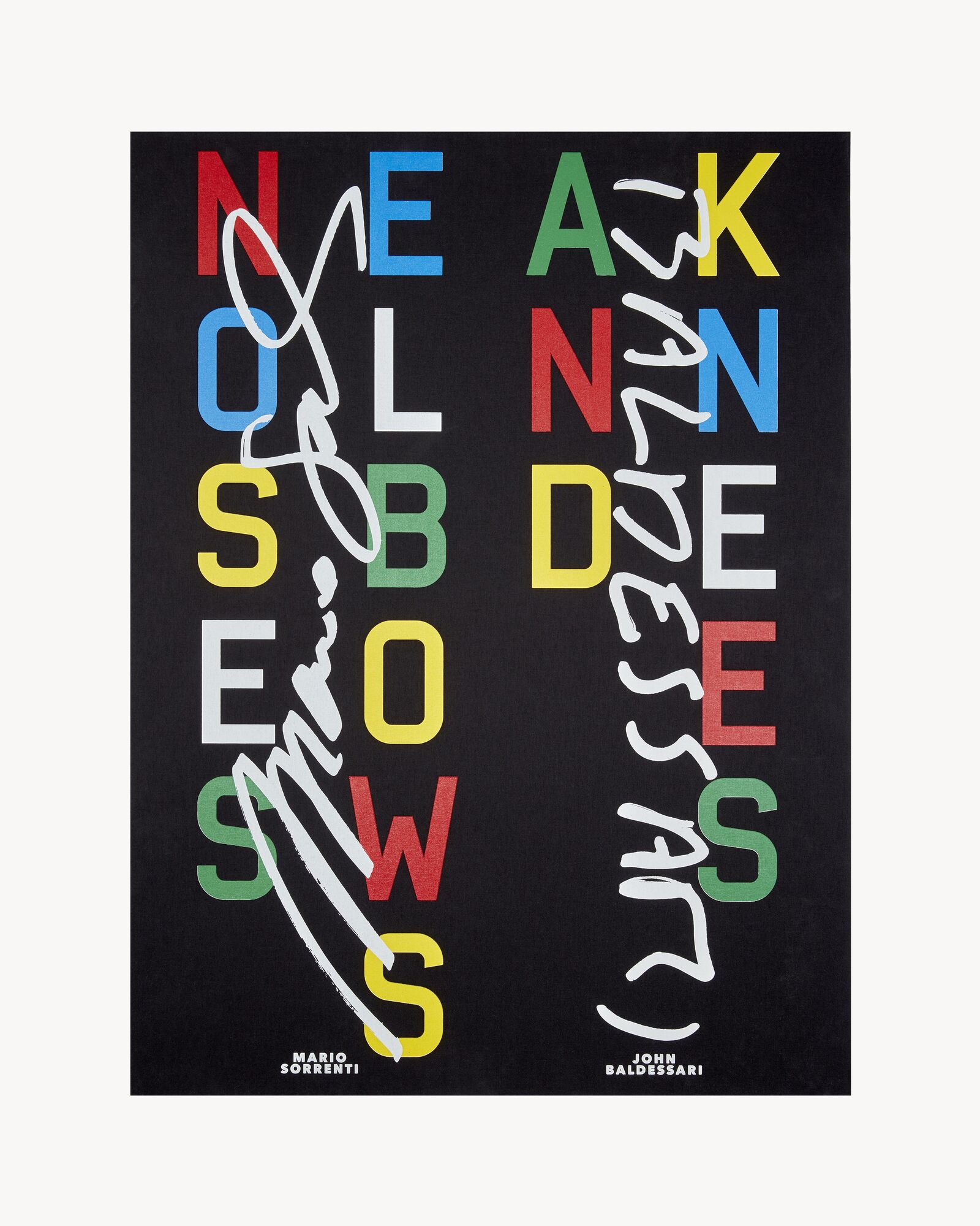 Noses Elbows And Knees By Mario Sorrenti And John Baldessari Saint noses-elbows-and-knees-by-mario-sorrenti-and-john-baldessari-saint