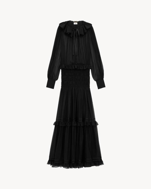 ワンピース Saint Laurent DRESS (782641Y76EO 1000) Small-814447Y115W1000_A.jpg?v=2