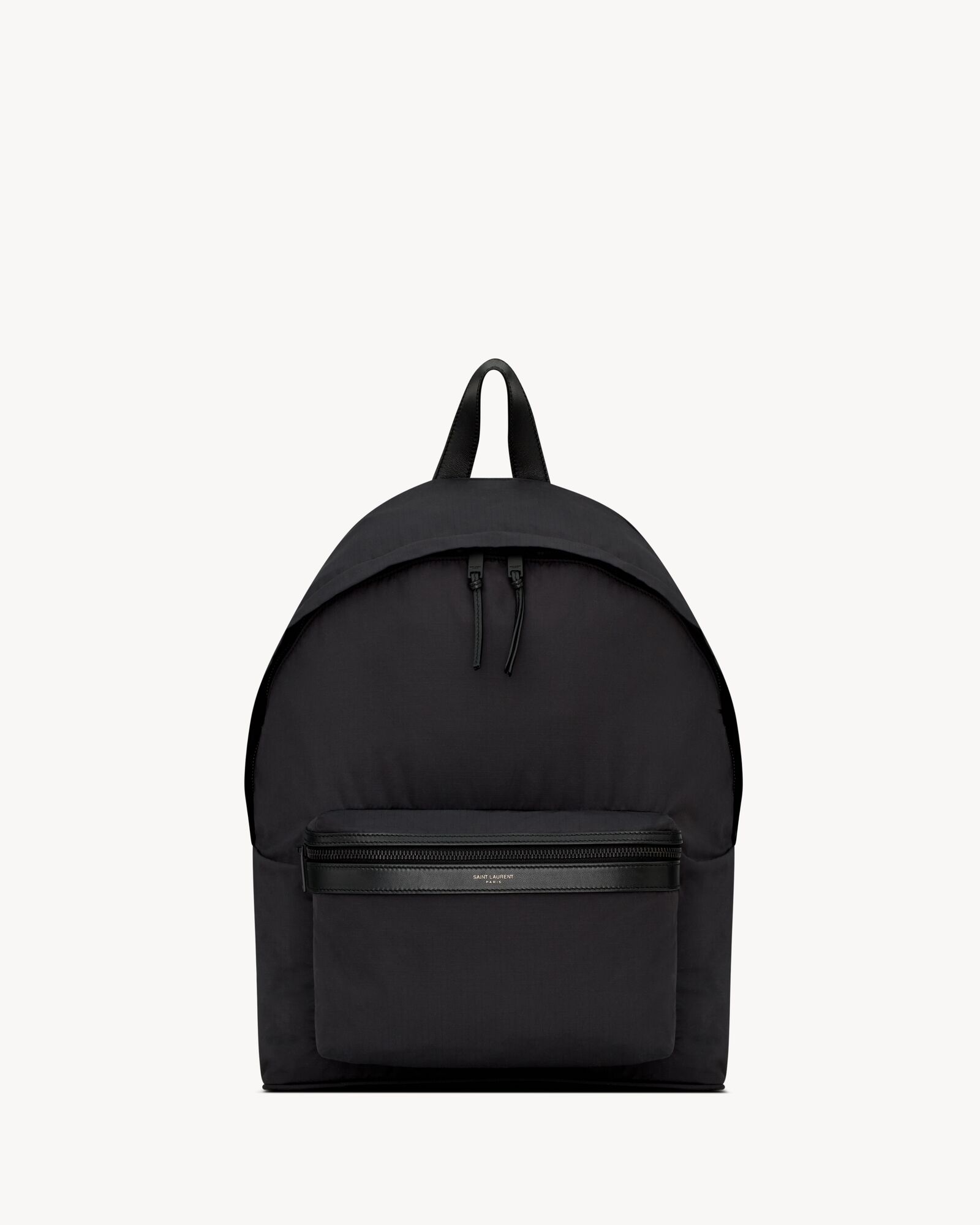 CITY backpack in nylon ripstop and leather | Saint Laurent | YSL.com