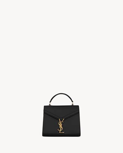 SAINT LAURENT カサンドラ ハンドバッグ素材牛革